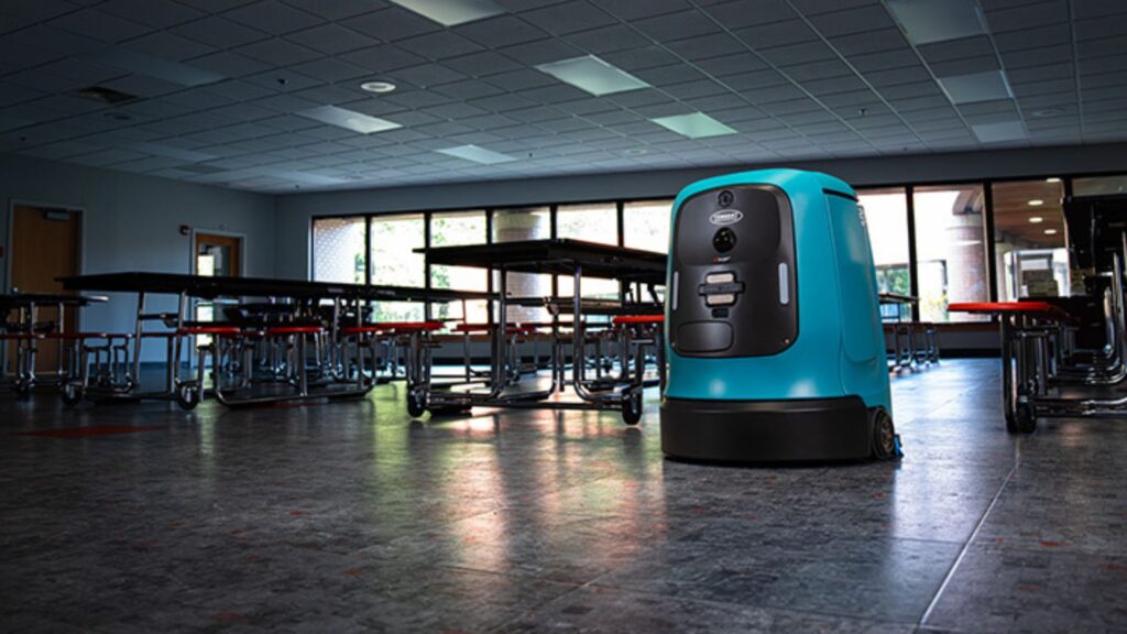 Autonome schrobmachines van Tennant